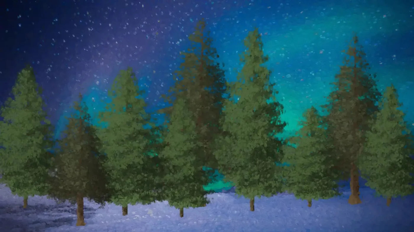 Winter Sky 14X8 Ultracloth ( 168 X 96 Inch ) Backdrop