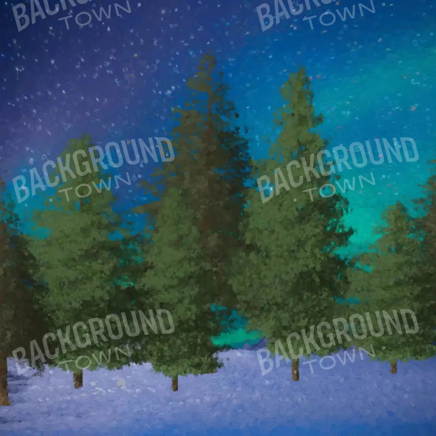 Winter Sky 8X8 Fleece ( 96 X Inch ) Backdrop