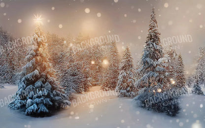Winter Snowfall 14X9 Ultracloth ( 168 X 108 Inch ) Backdrop