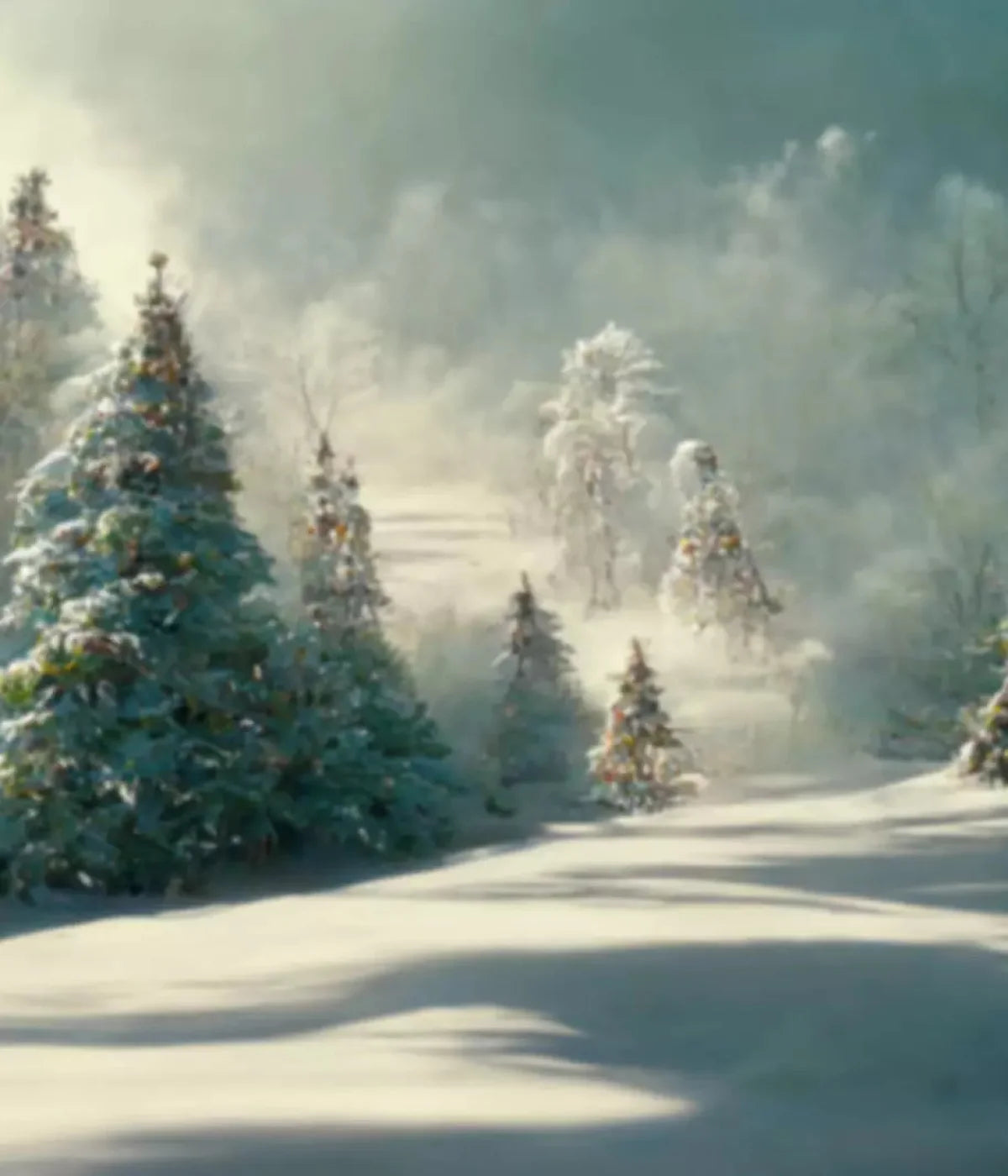 Winter Wonderland 1 10X12 Ultracloth ( 120 X 144 Inch ) Backdrop