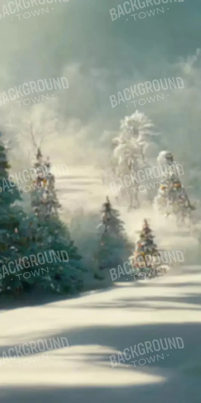 Winter Wonderland 1 10X20 Ultracloth ( 120 X 240 Inch ) Backdrop