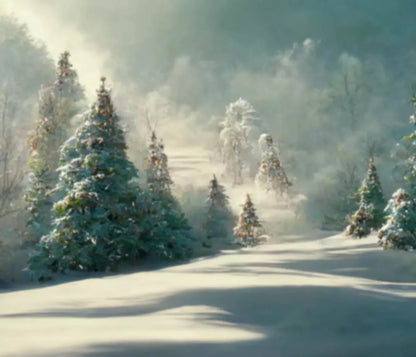Winter Wonderland 1 12X10 Ultracloth ( 144 X 120 Inch ) Backdrop