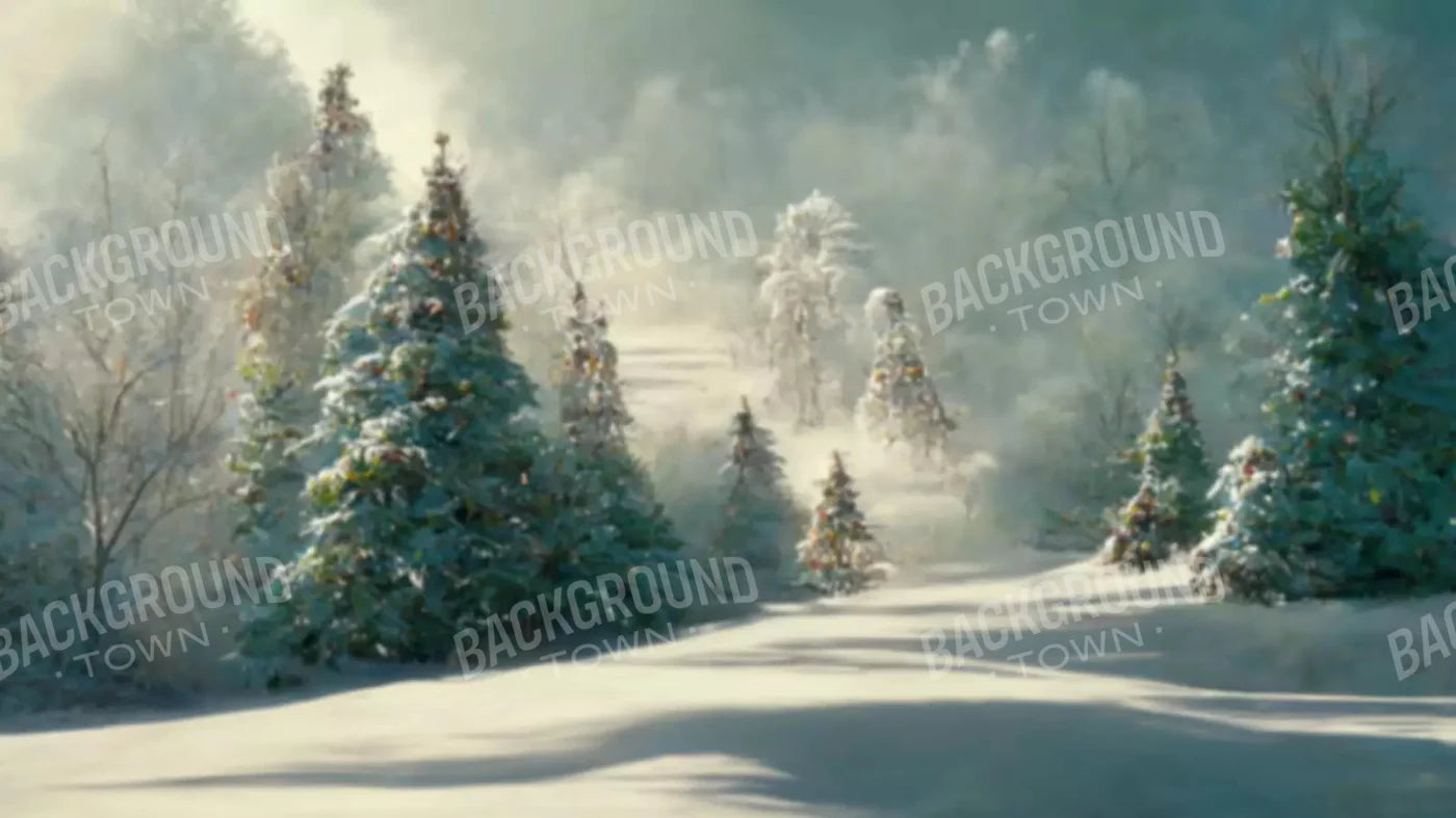 Winter Wonderland 1 14X8 Ultracloth ( 168 X 96 Inch ) Backdrop