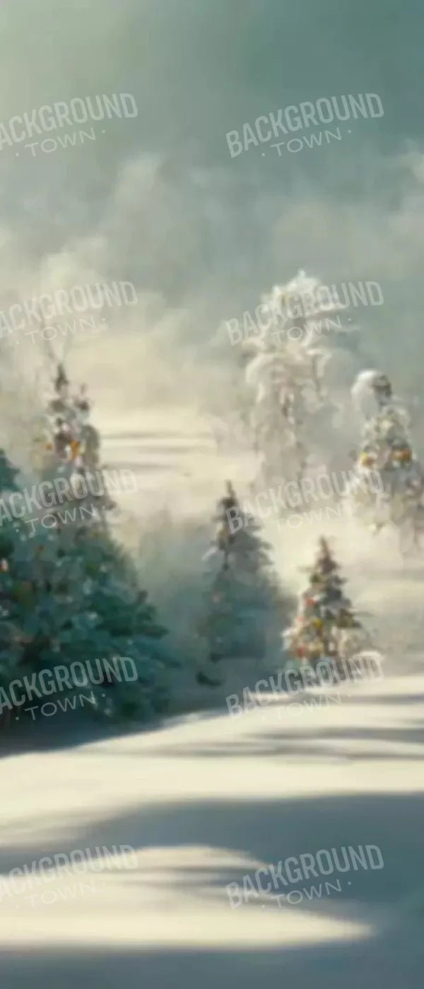 Winter Wonderland 1 5X12 Ultracloth For Westcott X-Drop ( 60 X 144 Inch ) Backdrop