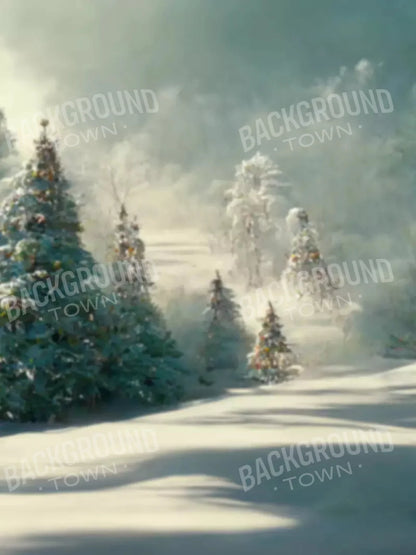 Winter Wonderland 1 5X68 Fleece ( 60 X 80 Inch ) Backdrop