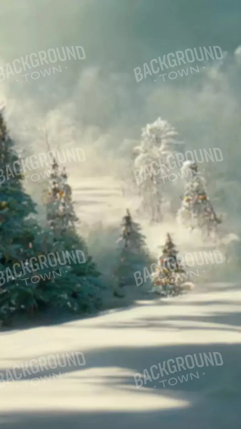 Winter Wonderland 1 8X14 Ultracloth ( 96 X 168 Inch ) Backdrop