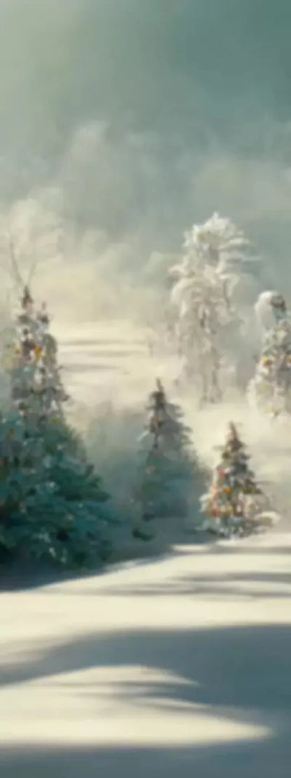 Winter Wonderland 1 8X20 Ultracloth ( 96 X 240 Inch ) Backdrop