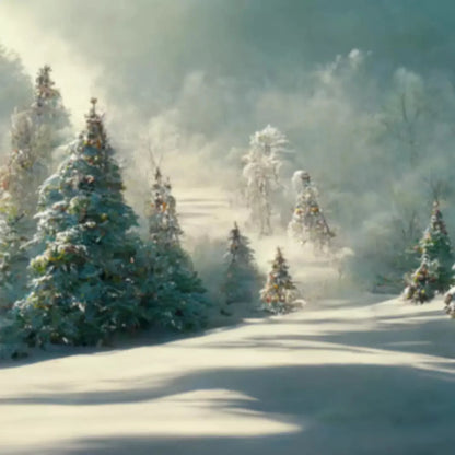 Winter Wonderland 1 5X5 Rubbermat Floor ( 60 X Inch ) Backdrop