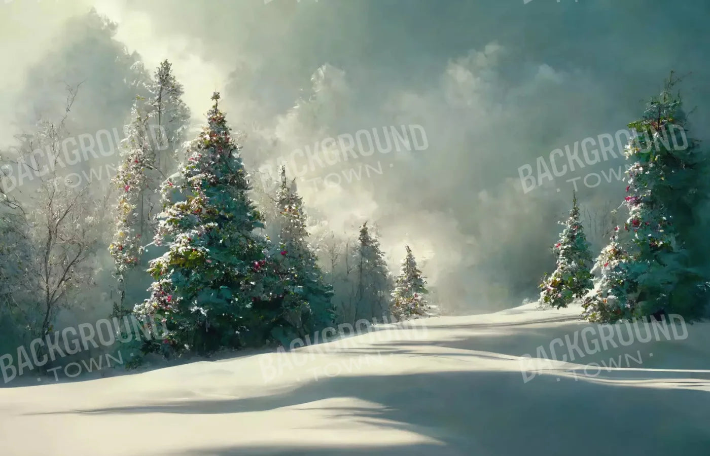Winter Wonderland 12X8 Ultracloth ( 144 X 96 Inch ) Backdrop