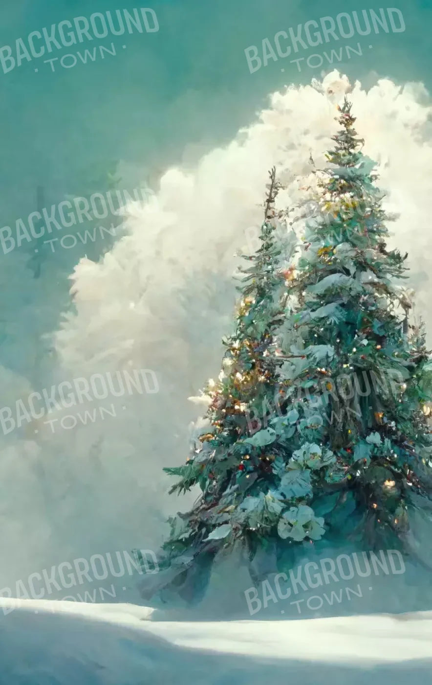 Winter Wonderland 2 10X16 Ultracloth ( 120 X 192 Inch ) Backdrop