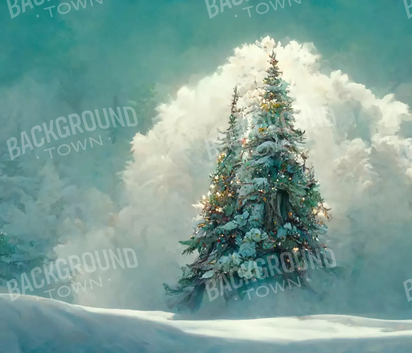 Winter Wonderland 2 12X10 Ultracloth ( 144 X 120 Inch ) Backdrop