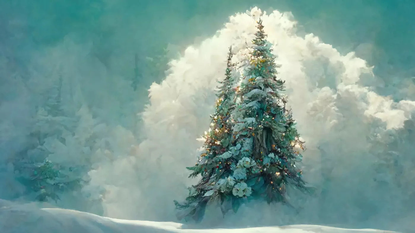 Winter Wonderland 2 14X8 Ultracloth ( 168 X 96 Inch ) Backdrop