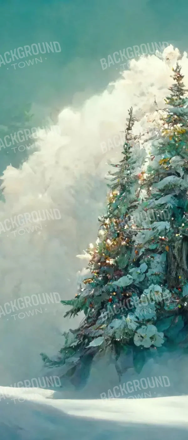 Winter Wonderland 2 5X12 Ultracloth For Westcott X-Drop ( 60 X 144 Inch ) Backdrop