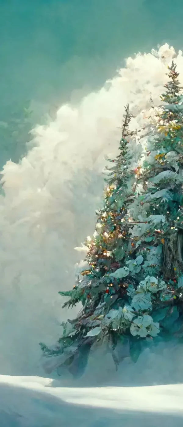 Winter Wonderland 2 5X12 Ultracloth For Westcott X-Drop ( 60 X 144 Inch ) Backdrop