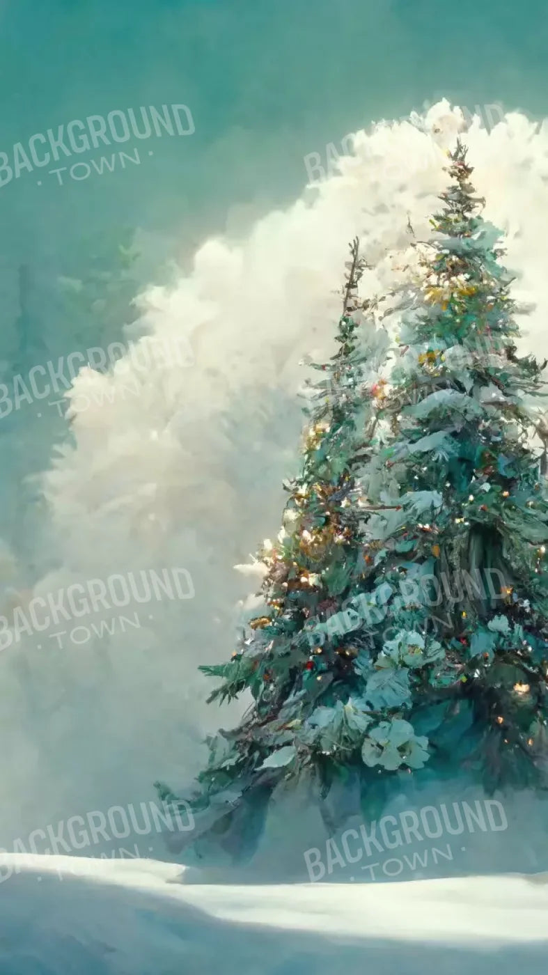 Winter Wonderland 2 8X14 Ultracloth For Westcott X-Drop Pro ( 96 X 168 Inch ) Backdrop