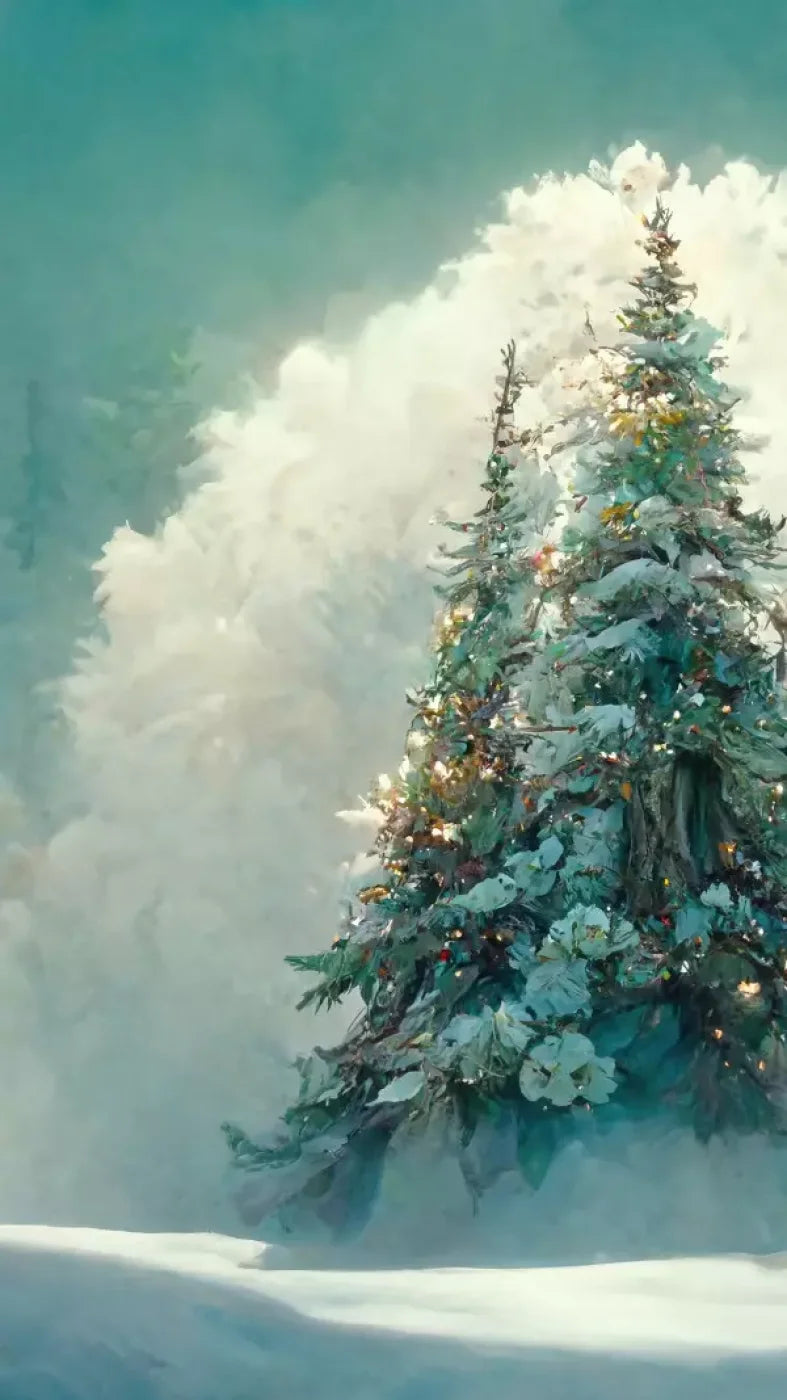 Winter Wonderland 2 8X14 Ultracloth For Westcott X-Drop Pro ( 96 X 168 Inch ) Backdrop