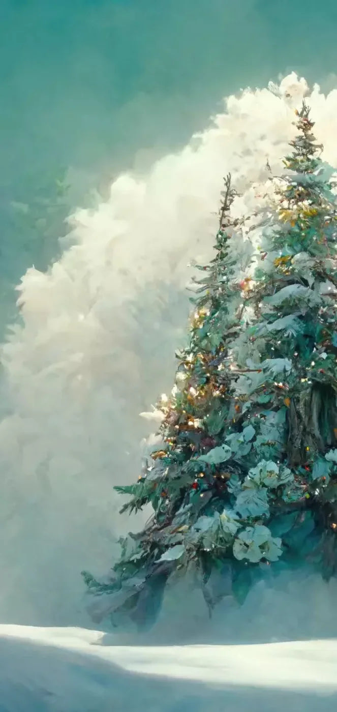 Winter Wonderland 2 8X16 Ultracloth ( 96 X 192 Inch ) Backdrop