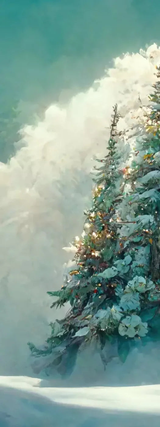 Winter Wonderland 2 8X20 Ultracloth ( 96 X 240 Inch ) Backdrop