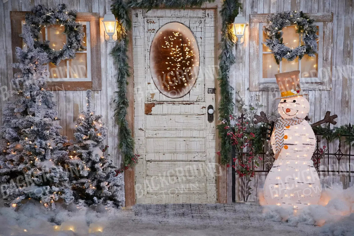 Winter Wonderland 8X5 Ultracloth ( 96 X 60 Inch ) Backdrop