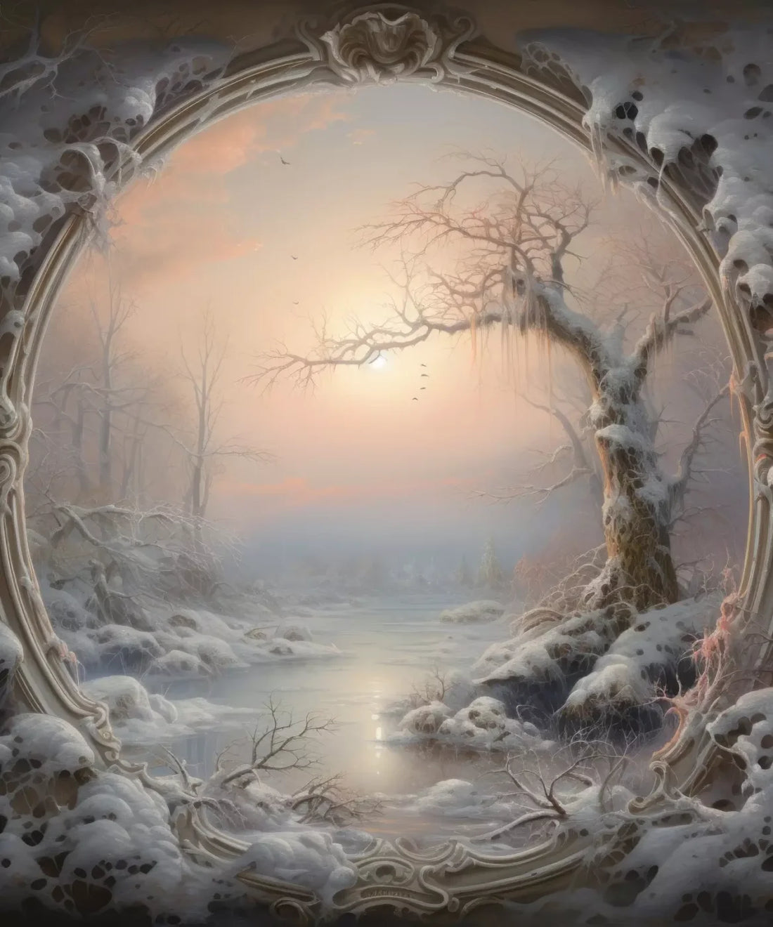 [whimsical] [forest] [sunset] Backdrop for Photography