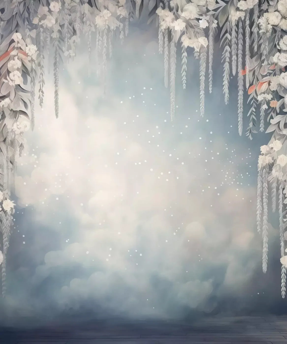 Wintry Bough 10’X12’ Ultracloth (120 X 144 Inch) Backdrop