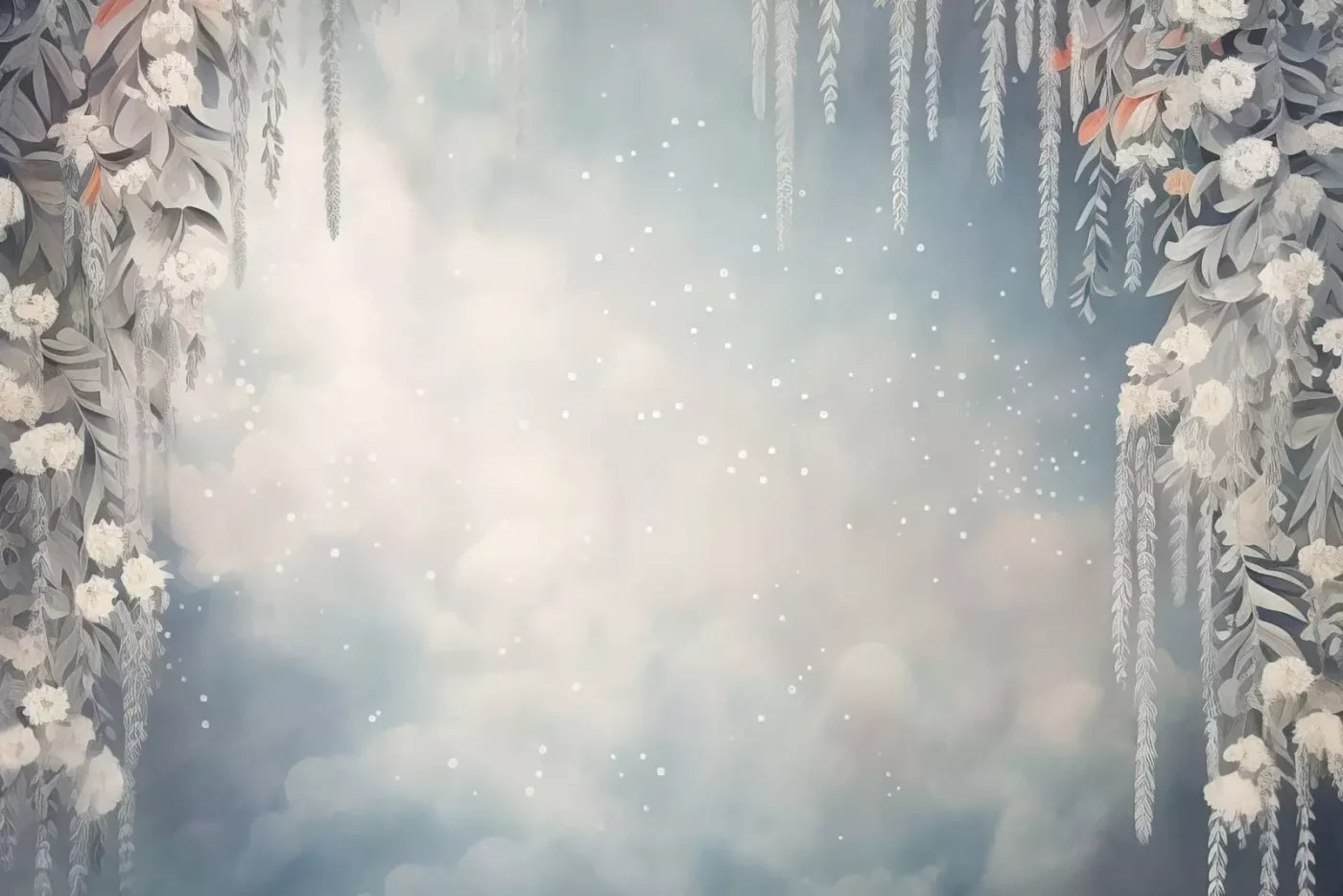 Wintry Bough 12’X8’ Ultracloth (144 X 96 Inch) Backdrop