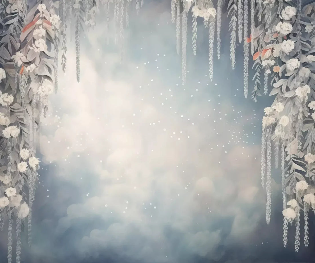 Wintry Bough 5’X4’2 Fleece (60 X 50 Inch) Backdrop