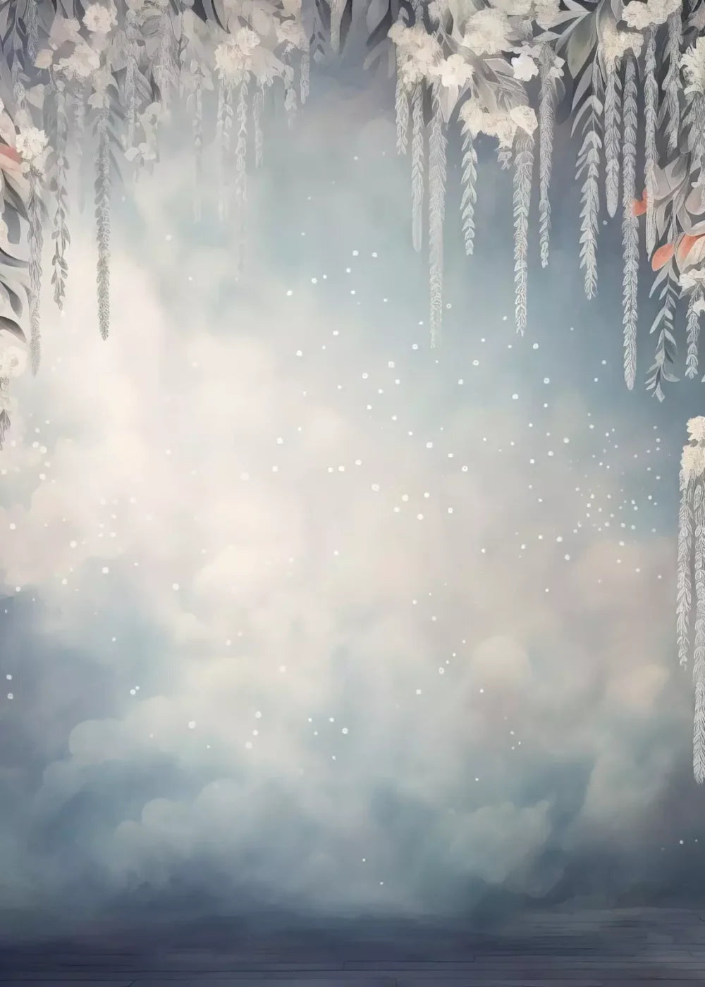 Wintry Bough 5’X7’ Ultracloth (60 X 84 Inch) Backdrop