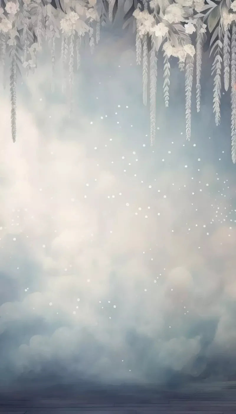 Wintry Bough 8’X14’ Ultracloth (96 X 168 Inch) Backdrop