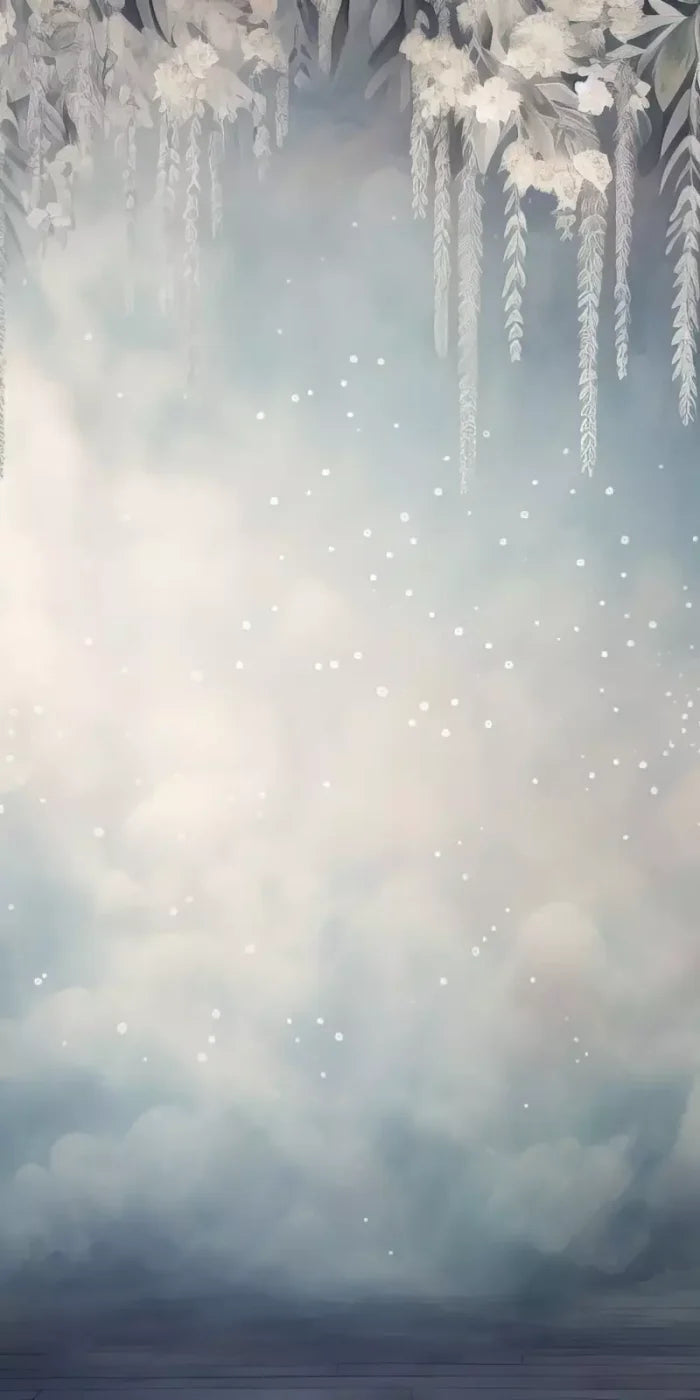 Wintry Bough 8’X16’ Ultracloth (96 X 192 Inch) Backdrop
