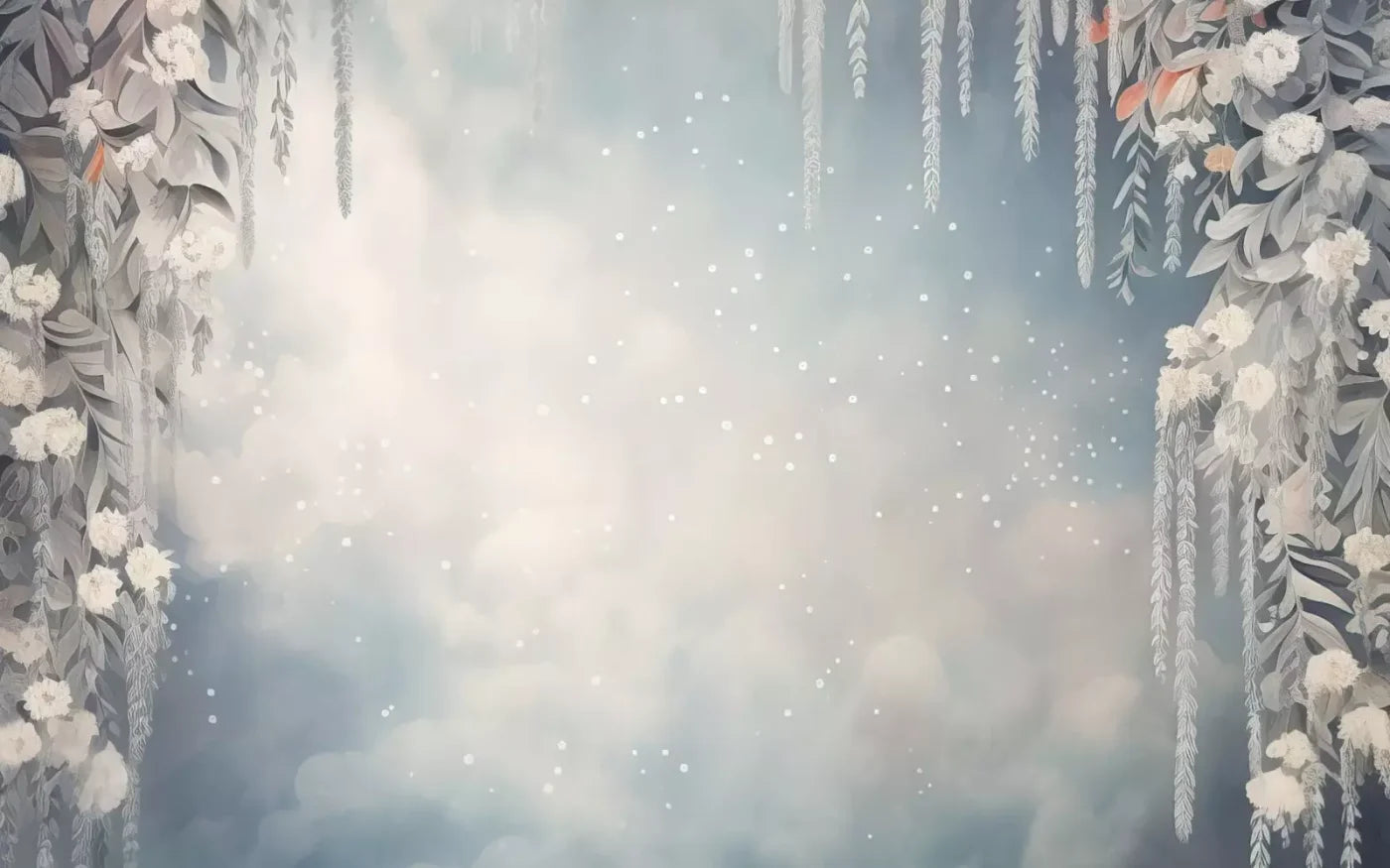 Wintry Bough 8’X5’ Ultracloth (96 X 60 Inch) Backdrop