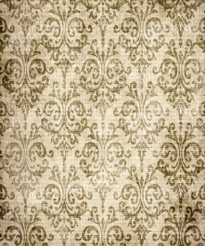 Beige Damask Backdrop for Photography