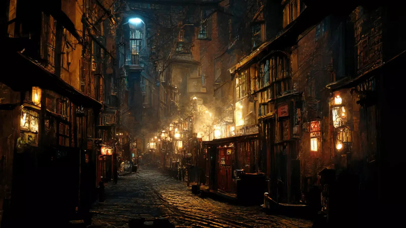 Wizard Alley 14X8 Ultracloth ( 168 X 96 Inch ) Backdrop