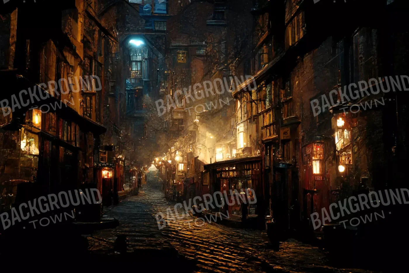 Diagonal Alley 8X5 Ultracloth ( 96 X 60 Inch ) Backdrop