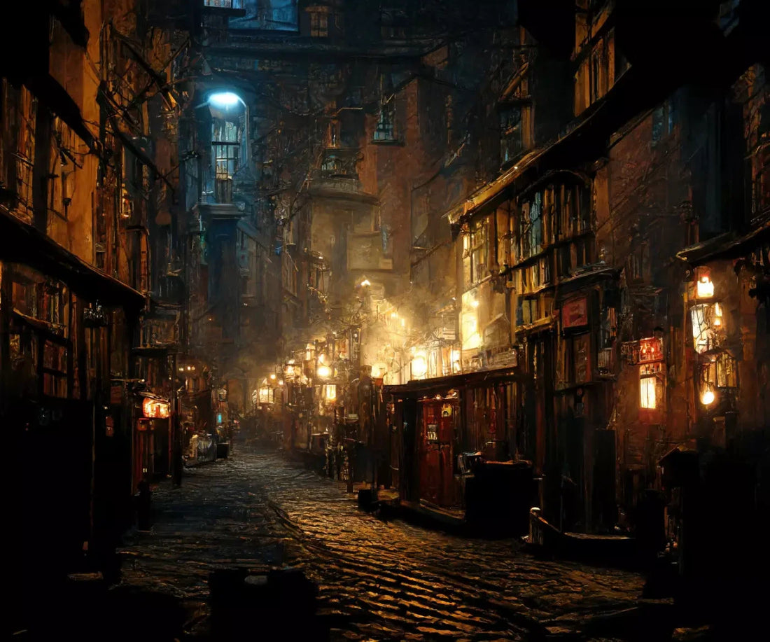 wizard alley Backdrop for Photography