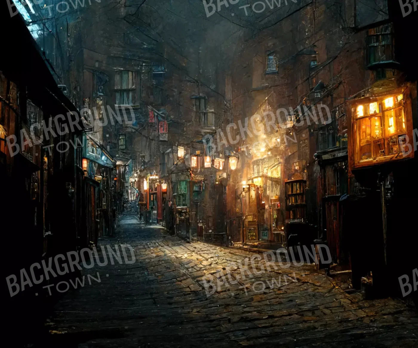 wizard alley Backdrop for Photography