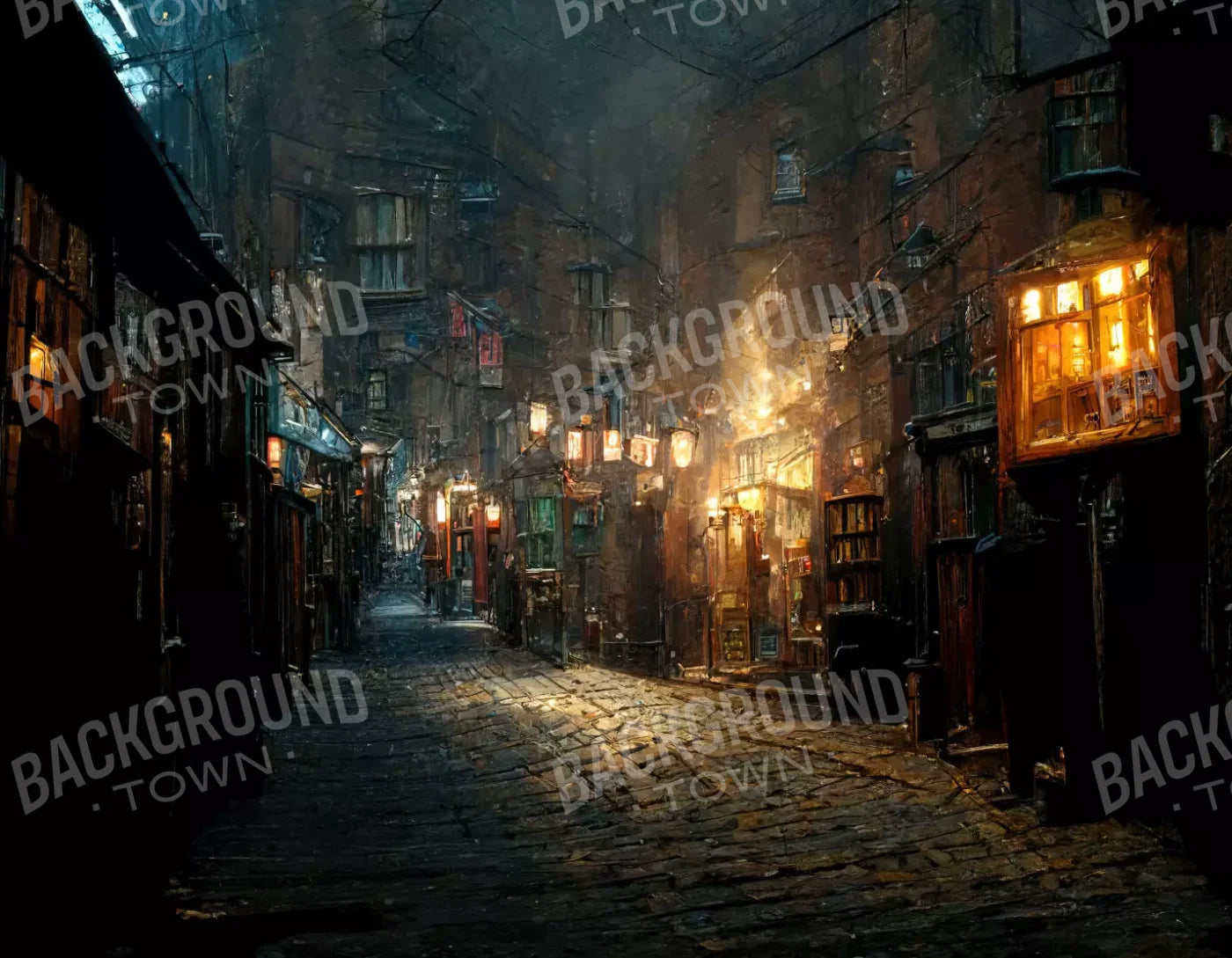 Diagonal Aley 8X6 Fleece ( 96 X 72 Inch ) Backdrop