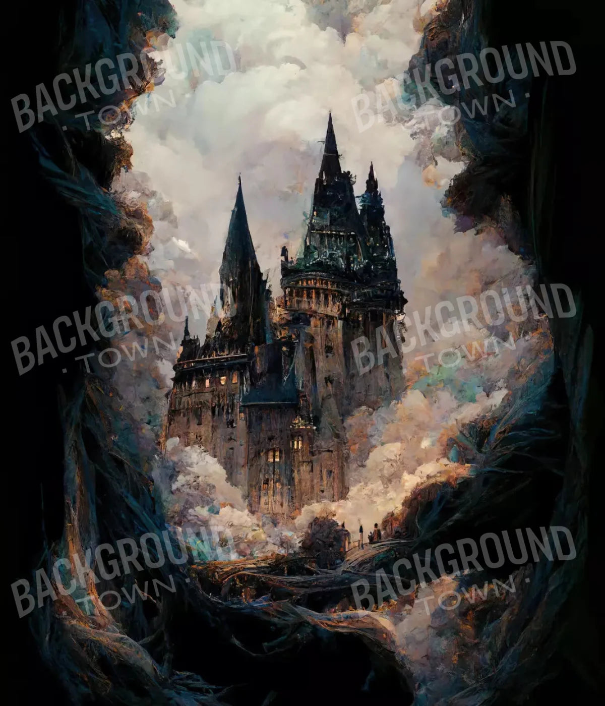 Wizard Castle 2 10X12 Ultracloth ( 120 X 144 Inch ) Backdrop