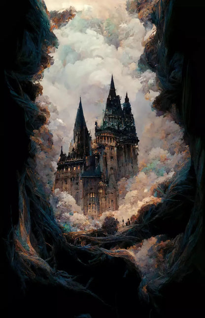 Wizard Castle 2 8X12 Ultracloth ( 96 X 144 Inch ) Backdrop
