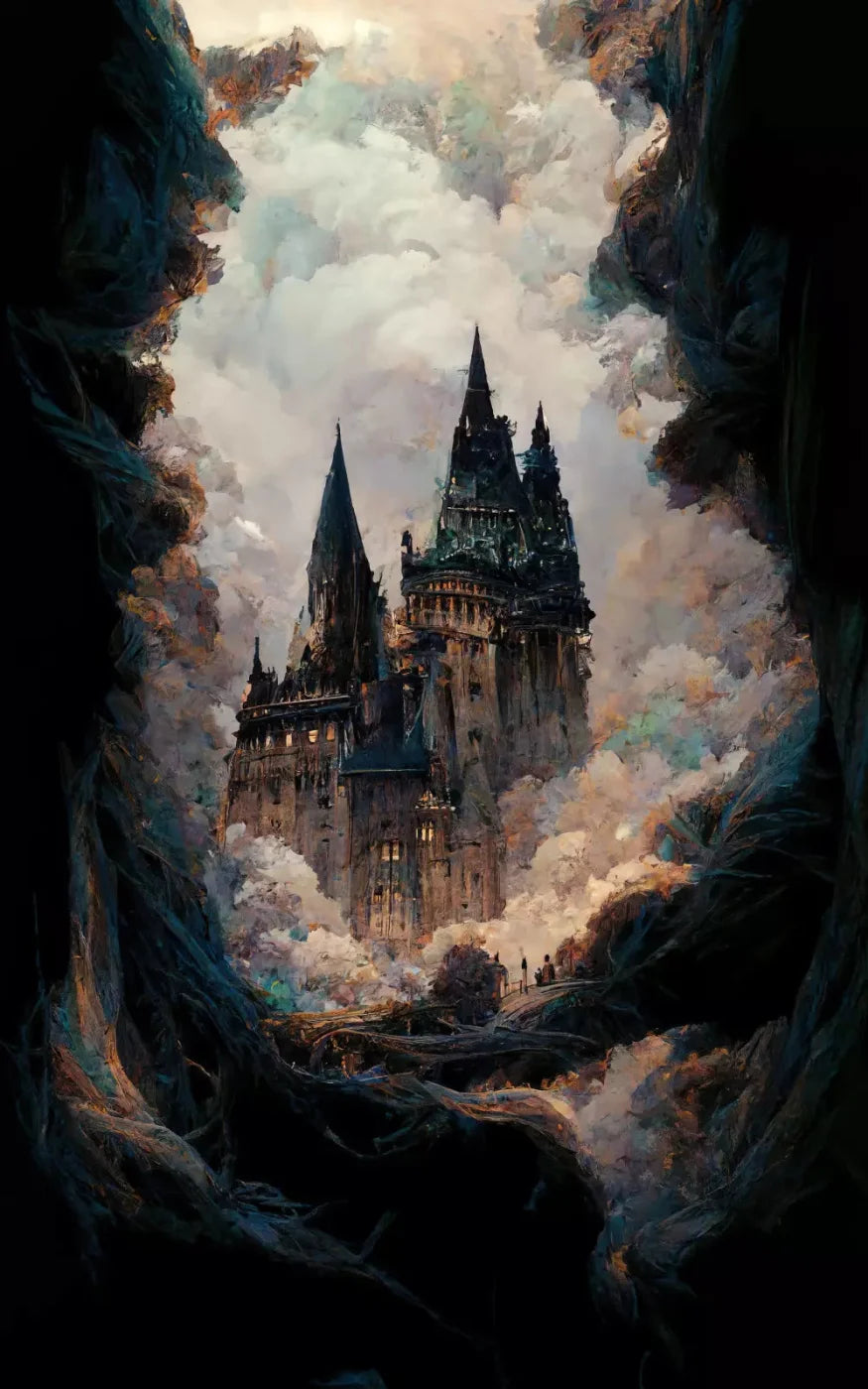 Wizard Castle 2 9X14 Ultracloth ( 108 X 168 Inch ) Backdrop