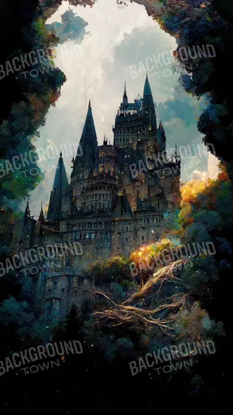Wizard Castle 8X14 Ultracloth ( 96 X 168 Inch ) Backdrop