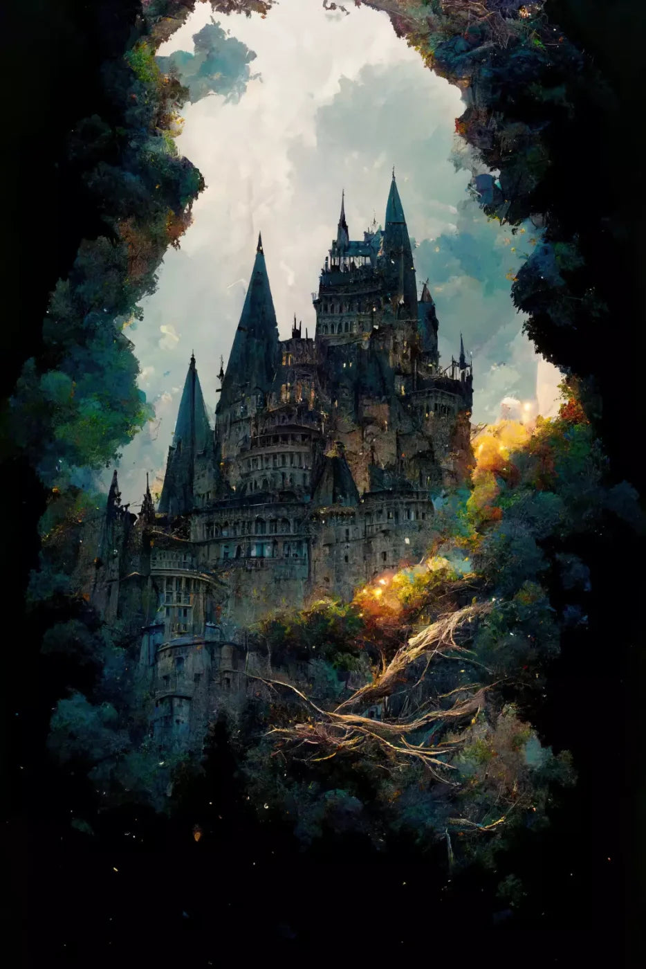 Wizard Castle Backdrop