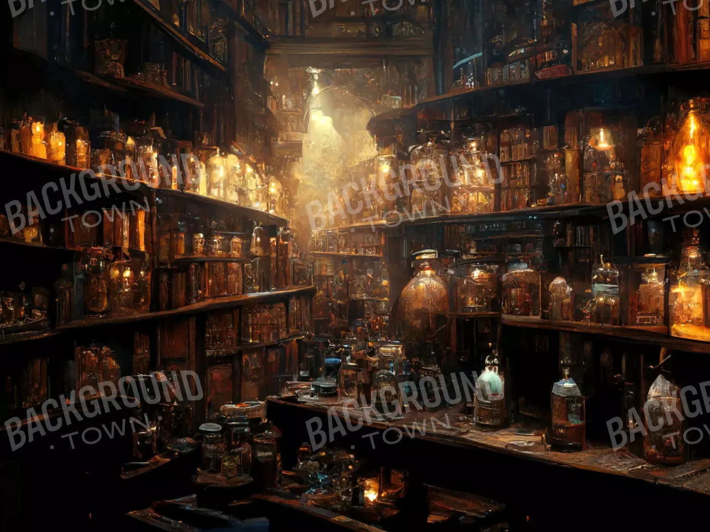 Wizards Lab 2 7X5 Ultracloth ( 84 X 60 Inch ) Backdrop