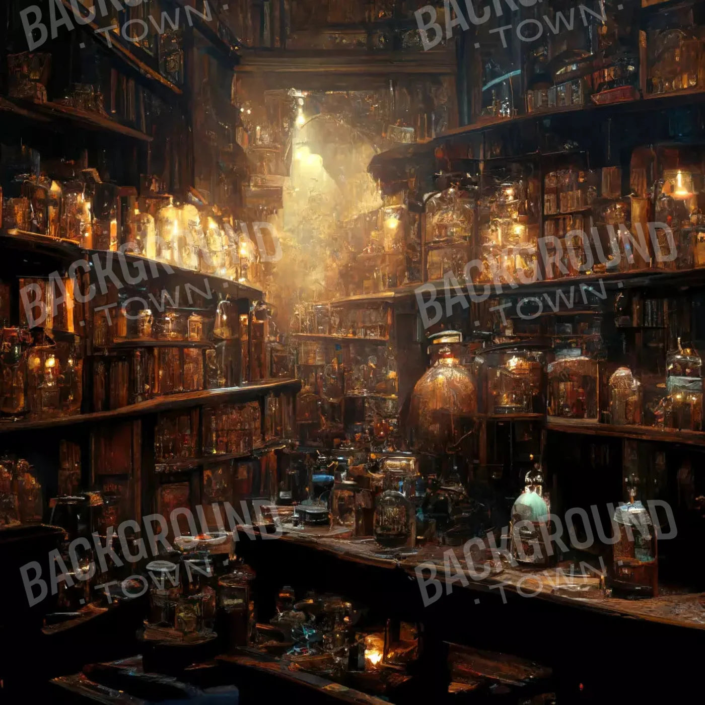 Wizards Lab 2 8X8 Fleece ( 96 X Inch ) Backdrop