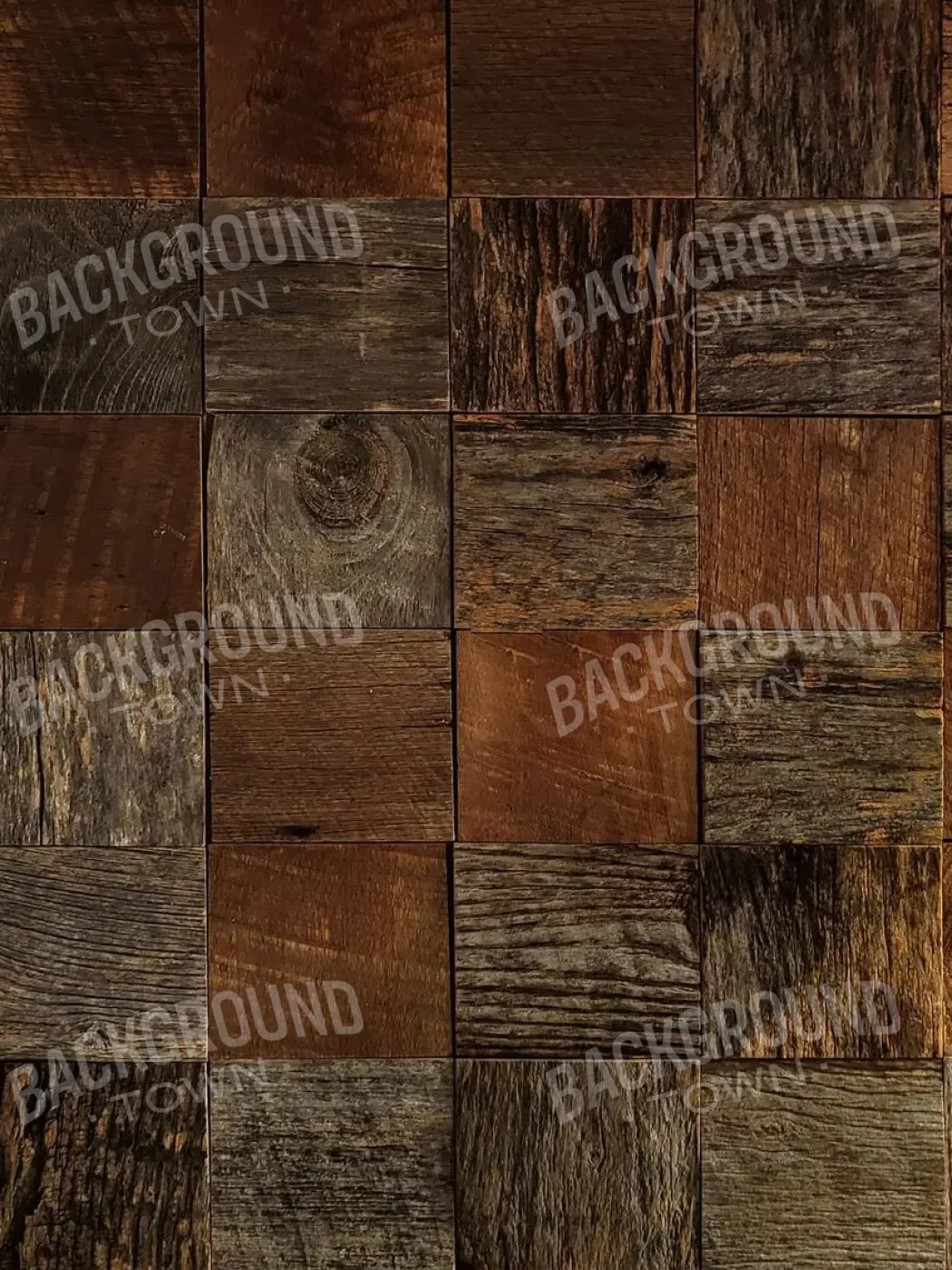 Wood Ends Floor 5’x6’8 Fleece (60 x 80 inch) Backdrop