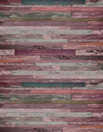 Wooded Raspberry 6’X8’ Fleece (72 X 96 Inch) Backdrop