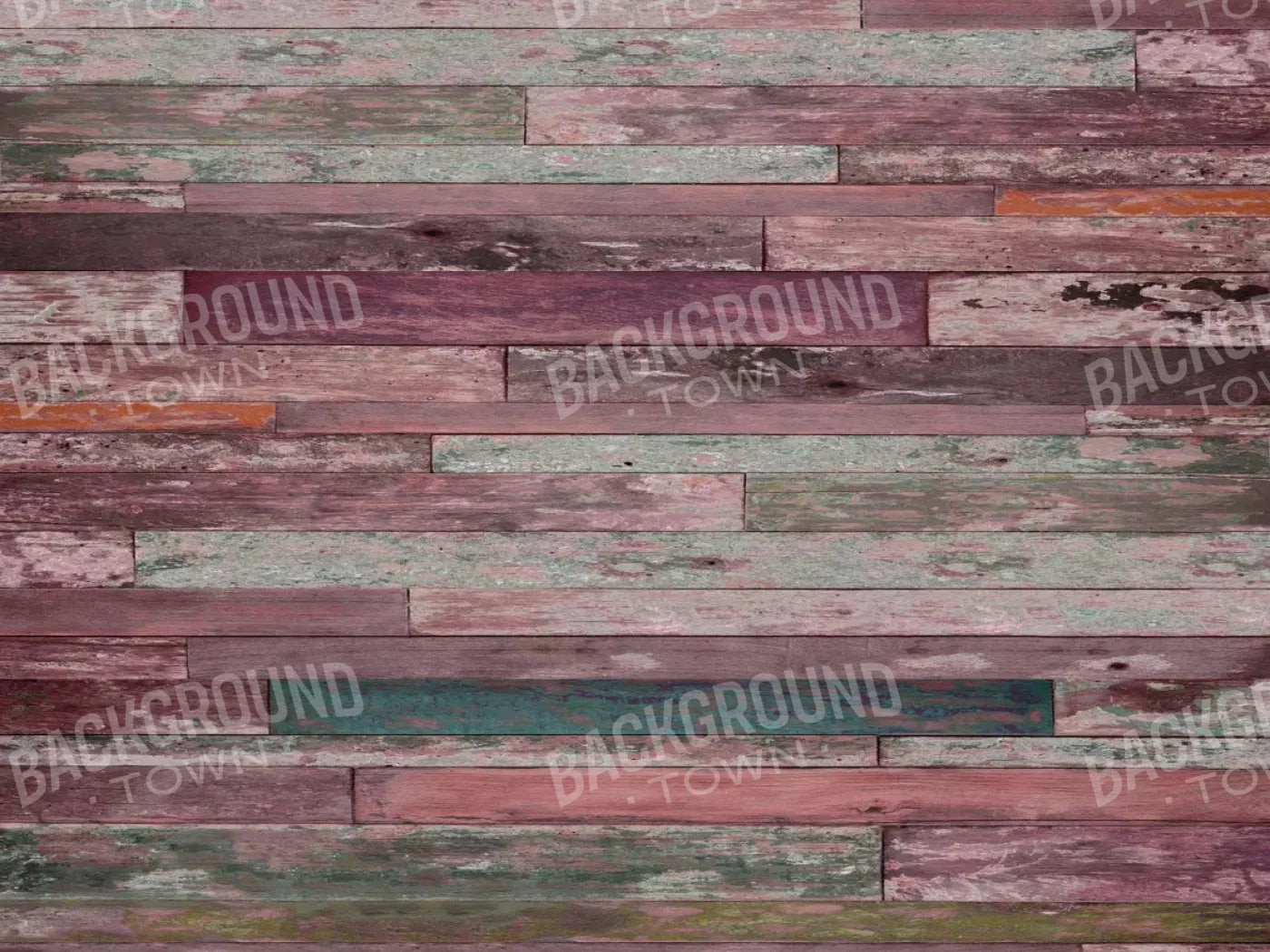 Wooded Raspberry Rubbermat Floor 7X5 ( 84 X 60 Inch )
