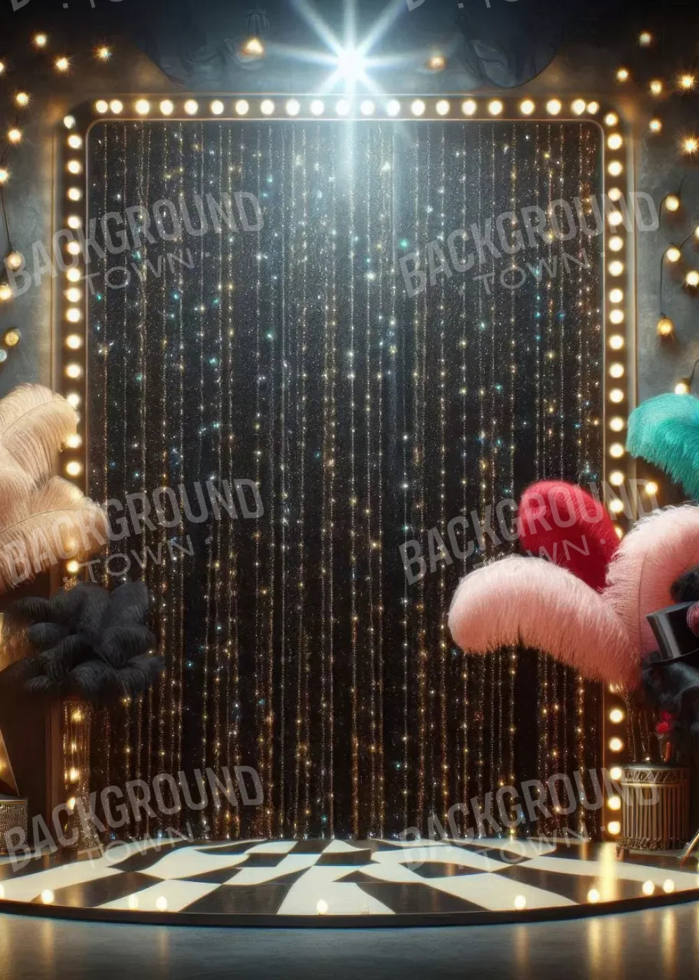 Orldstage 5’X7’ Ultracloth (60 X 84 Inch) Backdrop