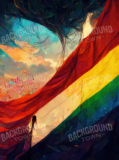Worn Pride 5’X6’8 Fleece (60 X 80 Inch) Backdrop
