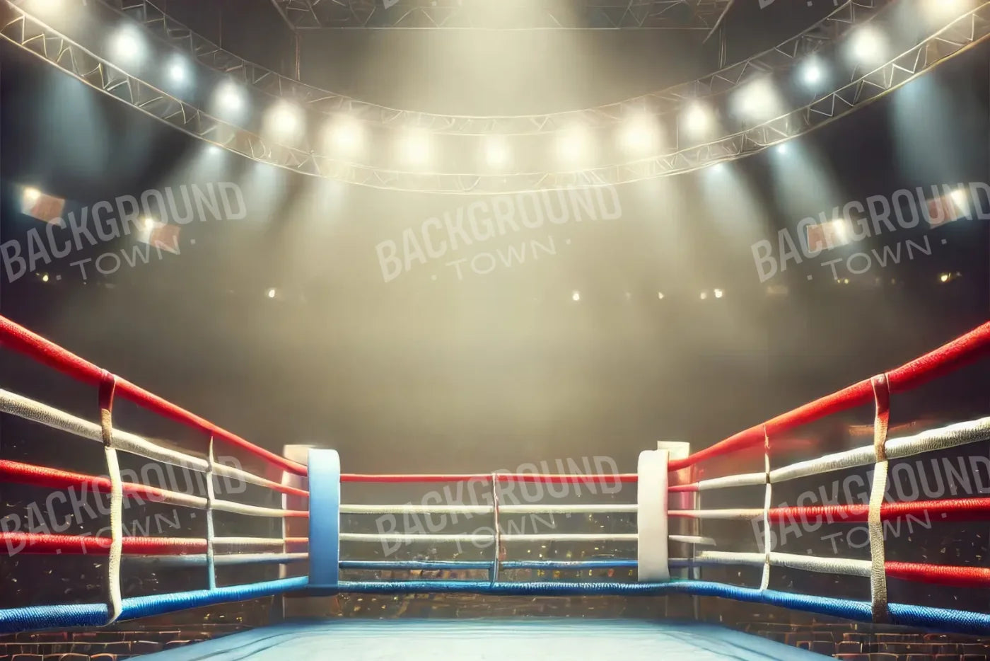 Wrestling Ring 12’x8’ UltraCloth (144 x 96 inch) Backdrop